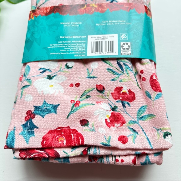 The Pioneer Woman Kitchen Towel Set - Wishful Winter NEW - Picture 9 of 9